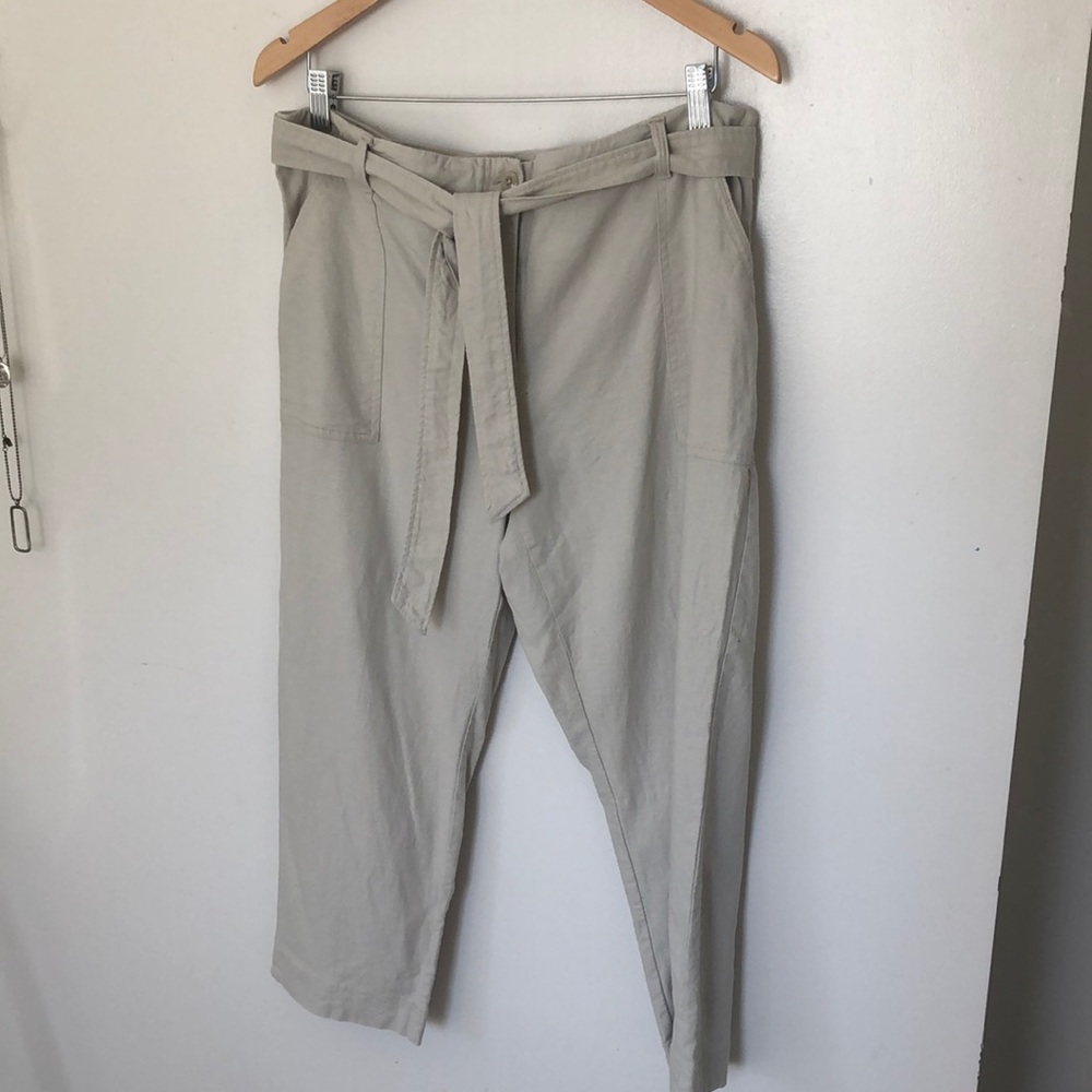 Linen type trouser